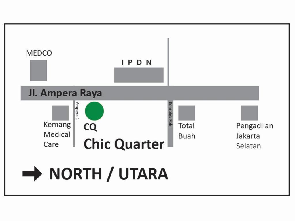 Chic Quarter Hotell Jakarta Exteriör bild